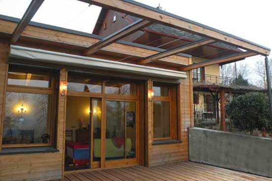 Extension maison mitoyenne BBC à Saint Pierre d’Albigny