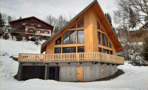 Maison passive à Jarrier, alt. 1200m