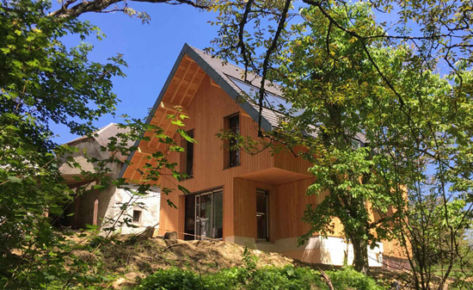 Maison bioclimatique à Saint-Thibaud-de-Couz