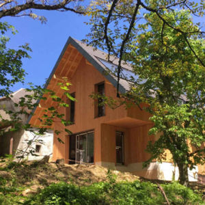 Maison bioclimatique à Saint-Thibaud-de-Couz