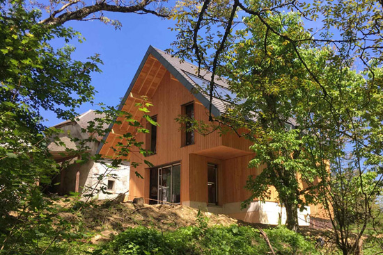 Maison bioclimatique à Saint-Thibaud-de-Couz