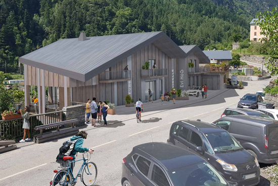 Hôtel et restaurant à Orelle